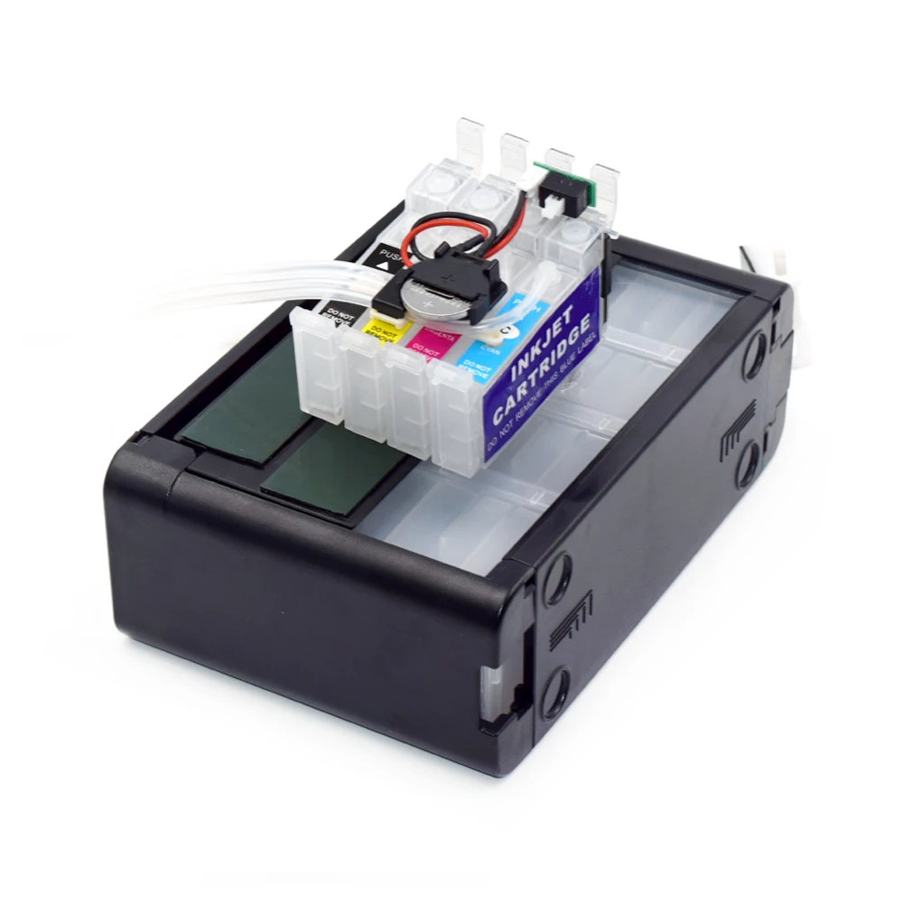 South America T197 T196 Ciss System With ARC Chip For Epson XP-201 XP-211 XP-204 XP-401 XP-411 XP-214 XP-101 WF-2532 Printers