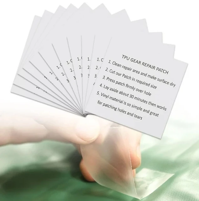 Transparent Patches TPU Repair Tape for Camping Tents Backpacks Awnings Dinghies Inflatable Mattress