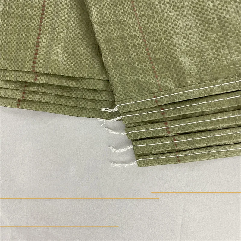 Wholesale Empty 25kg 50kg Plastic Packaging Bags PP Woven Flour Corn Maize Grain Rice Seed Feed Polypropylene Bag