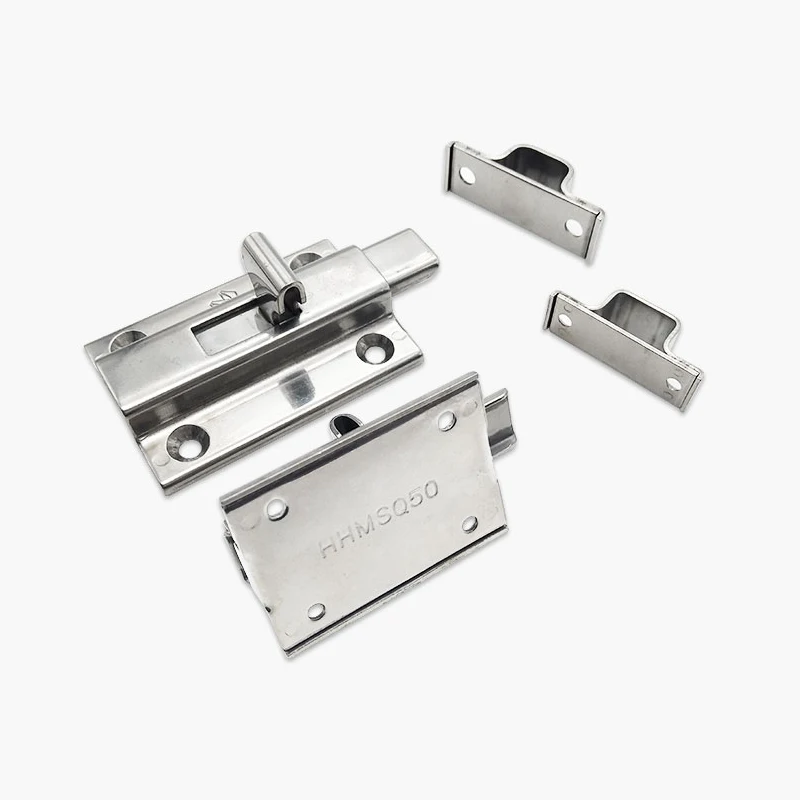 2 inch Stainless Steel Brushed Surface Solid Latch Barrel Bolt Door Security Slide