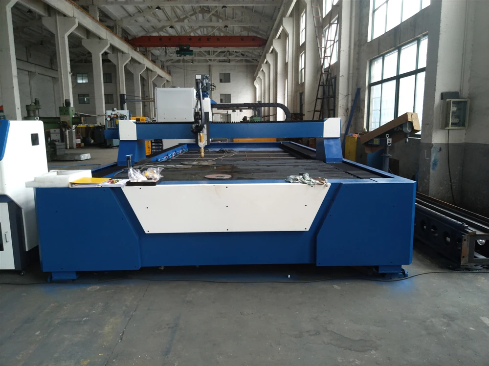 Multi Function 1530T Table CNC Plasma Flame Cutting Machine For Iron Steel Metal