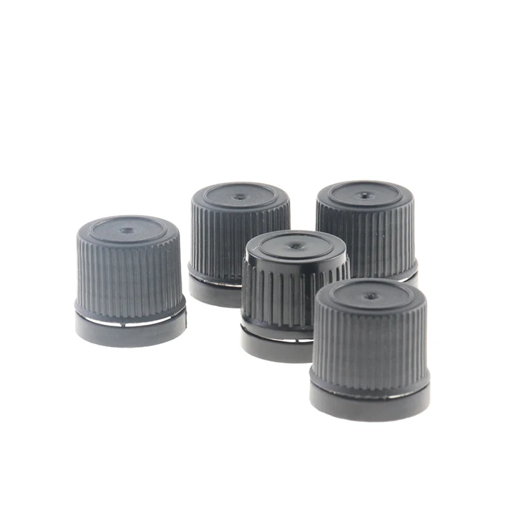 cheap price plastic cap 18mm tamper evident cap pilfer proof cap for essential oil bottle
