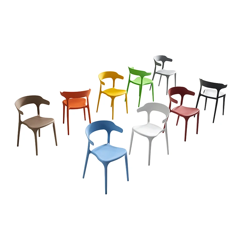 
Modern School Stackable Home Dining Room Plastic Chairs For Resturant 