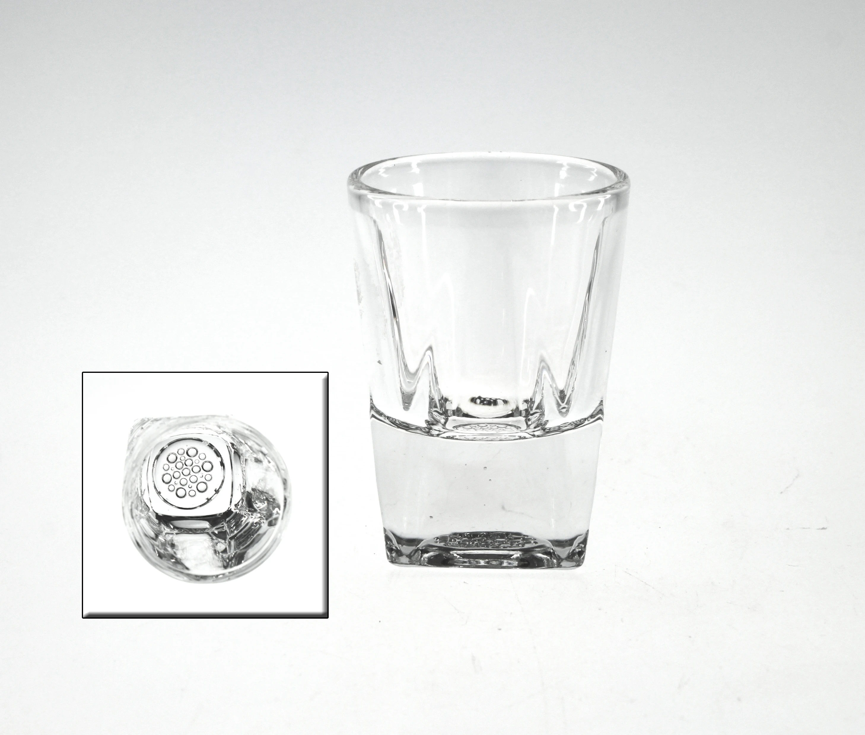 0.7oz 22ml transparent mini classic design glass shot alcohol drinking glass cup