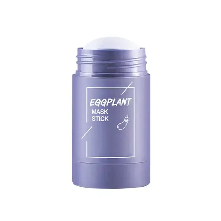 Clay Mask Stick Deep Cleanising Organic Mud Eggplant Purifying Whitening Green Tea Face Clay Mask Stick