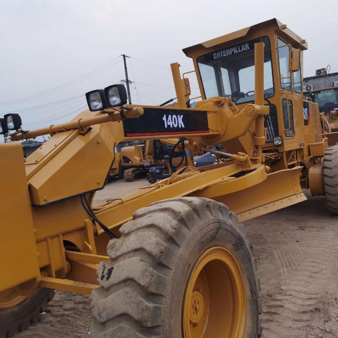 Good Used Machinery CAT 140K Used Motor Grader Machine 140H 140K 140G CAT Used Motor Graders With Good Engine and Hydraulic Pump