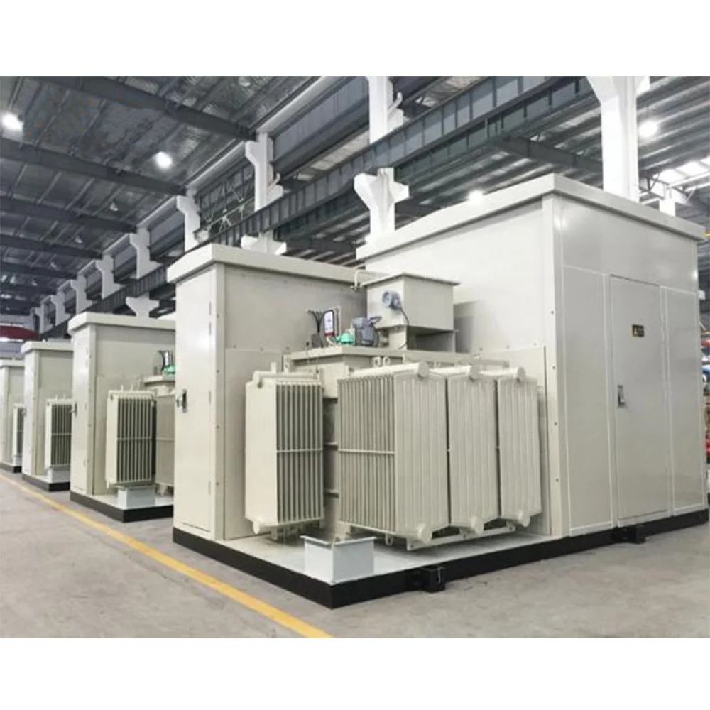Prefabricated Three Phase Transformer 10kV 30kV 630kVA 800kVA Box-type Compact Substation