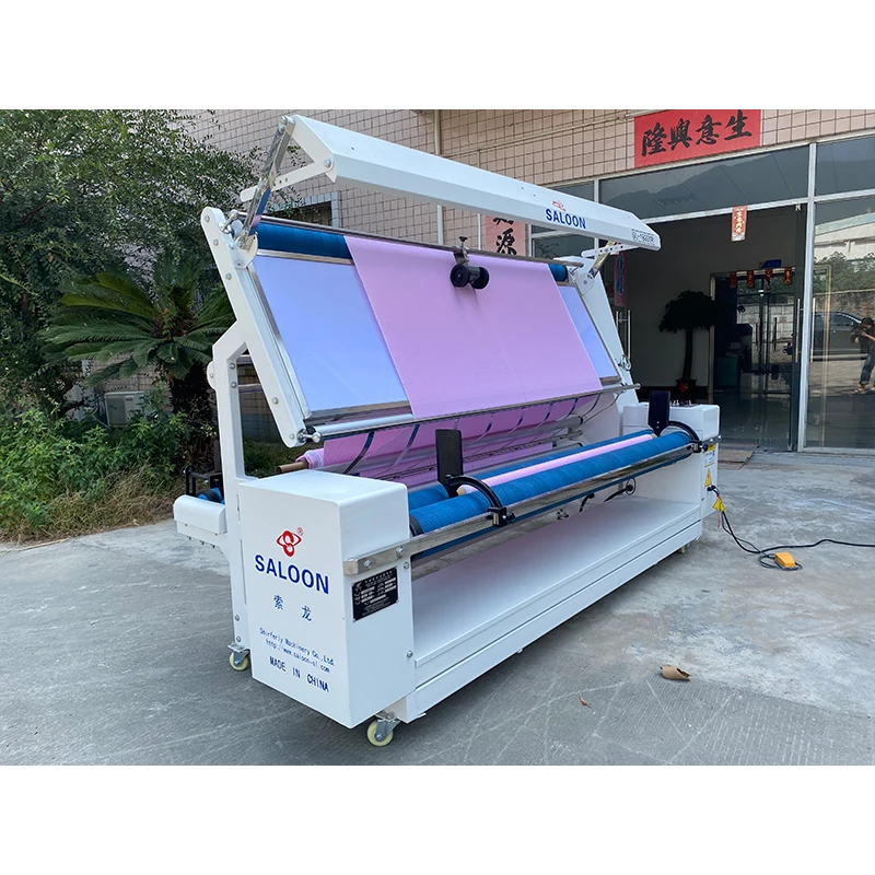 High Elastic Underwear Fabrics Quality Fabric Inspection And Rolling Machine