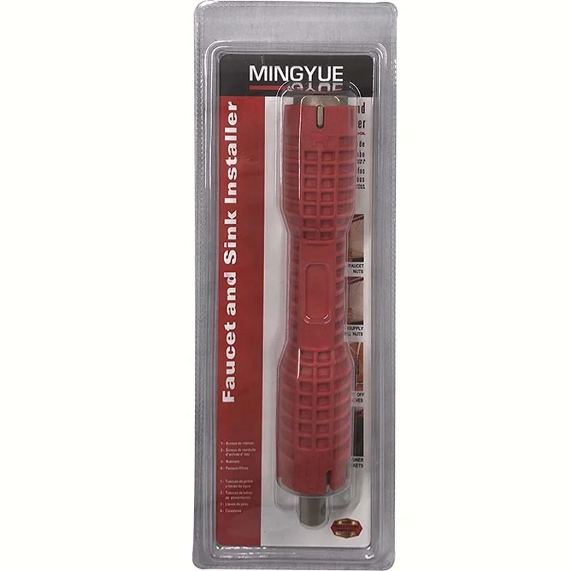 faucet and sink installer multi-purpose wrench plumbing tool for Toilet Bowl/Sink/Bathroom/Kitchen Plumbing and more
