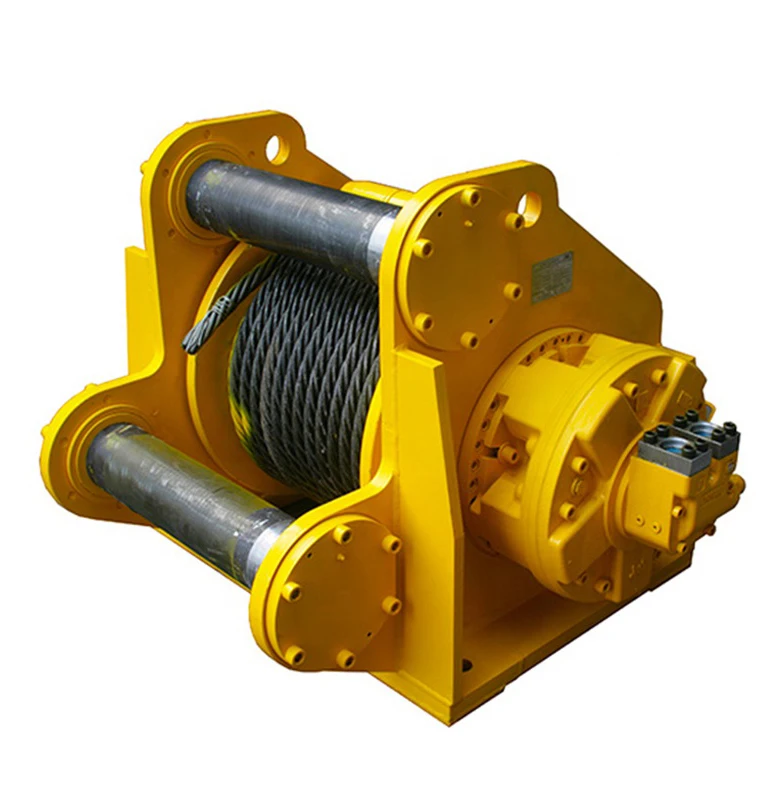 Compact Logging Hydraulic Winch Isyj Series For Forestry Low Loader Winch