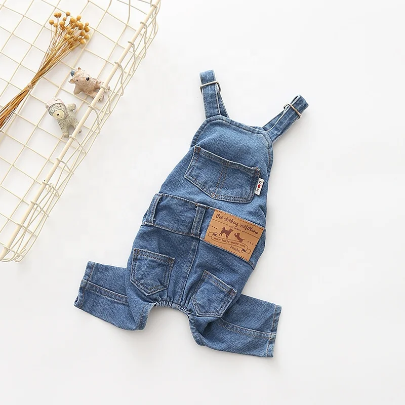 Factory Price dog new spring and summer overalls teddy dog overall dog clothes
