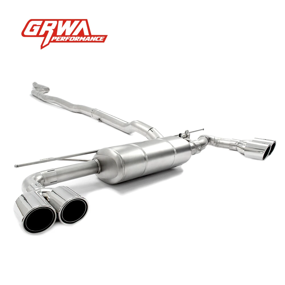 Exhaust Manufacturer Wholesale Modified Stainless Steel Exhaust Pipe System for BMW G38