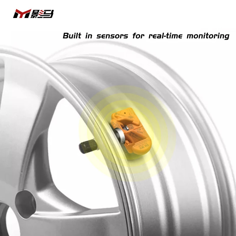 Sensor bluetooth Tire Precision Pressure Monitoring System and temperature Intelligent System For vw golf 8 mk8