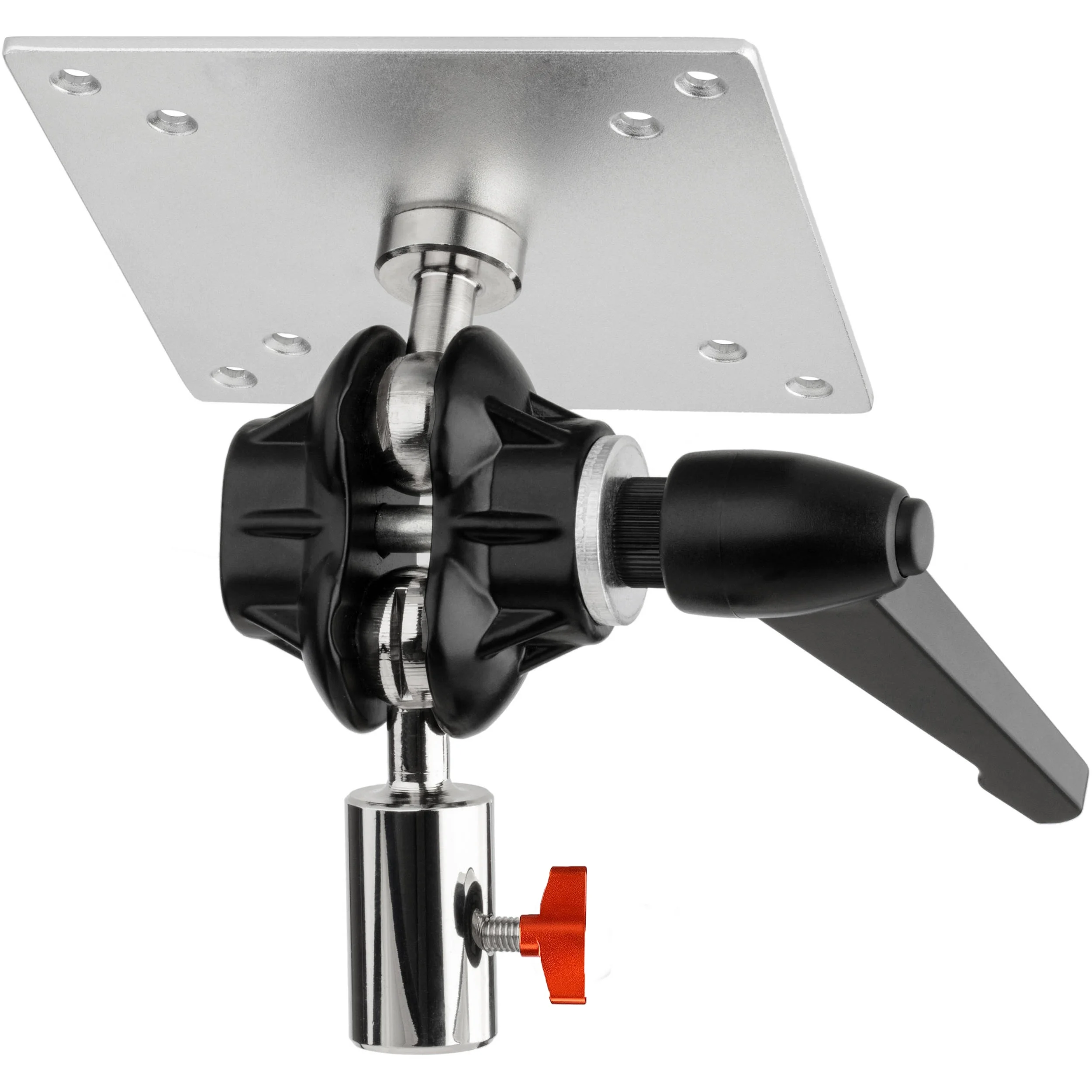 Focus Monitor Mount Adapter with VESA Mount ME-108P Adjustable Light Stand Adapter Dual 360 Ball Joint Impact Screen TV