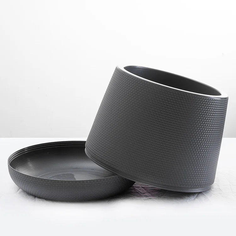 
Wholesale small cup shaped cup shaped biodegradable plastic orchid flower pot 