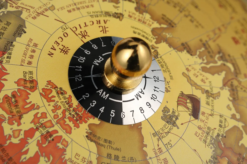 Factory Wholesale Large Earth Globe Desktop Globe Terrestre with Chargeable LED Lighting for Decoration & Education