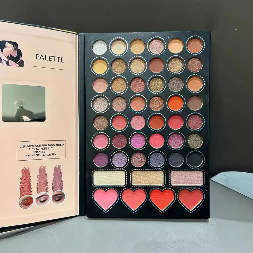 Igooco 49 color High Pigmented beauty Eyeshadow Eye Shadow Blush Palette Book Maquillage mayor Paleta De makeup cosmetics set