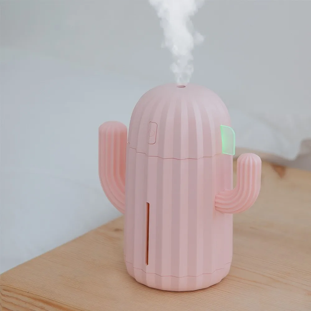USB mini cactus spray humidifier portable charging water replenishing air purifier Japanese and Korean gift customization