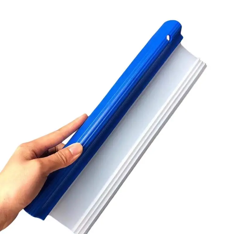 Multifunctional Silicone Durable Soft Household Car Glass Doors Windows Cleaning T Bar Scraper Soft Water Sheet Wiper Blade