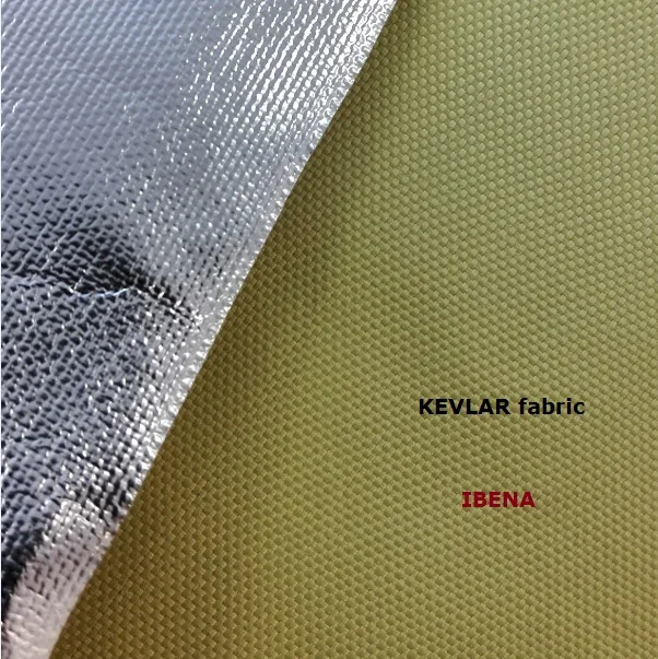 Yellow Kevlar PBI fabric / Para aramid fabrics / Flame retardant and anti cutting fabric