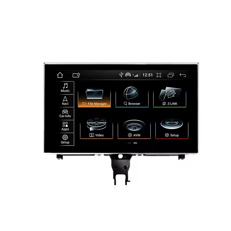 9INCH  Android 13 Multimedia Screen Car Radio Player for Audi A6 C7 A7 2012-2018 Android Auto