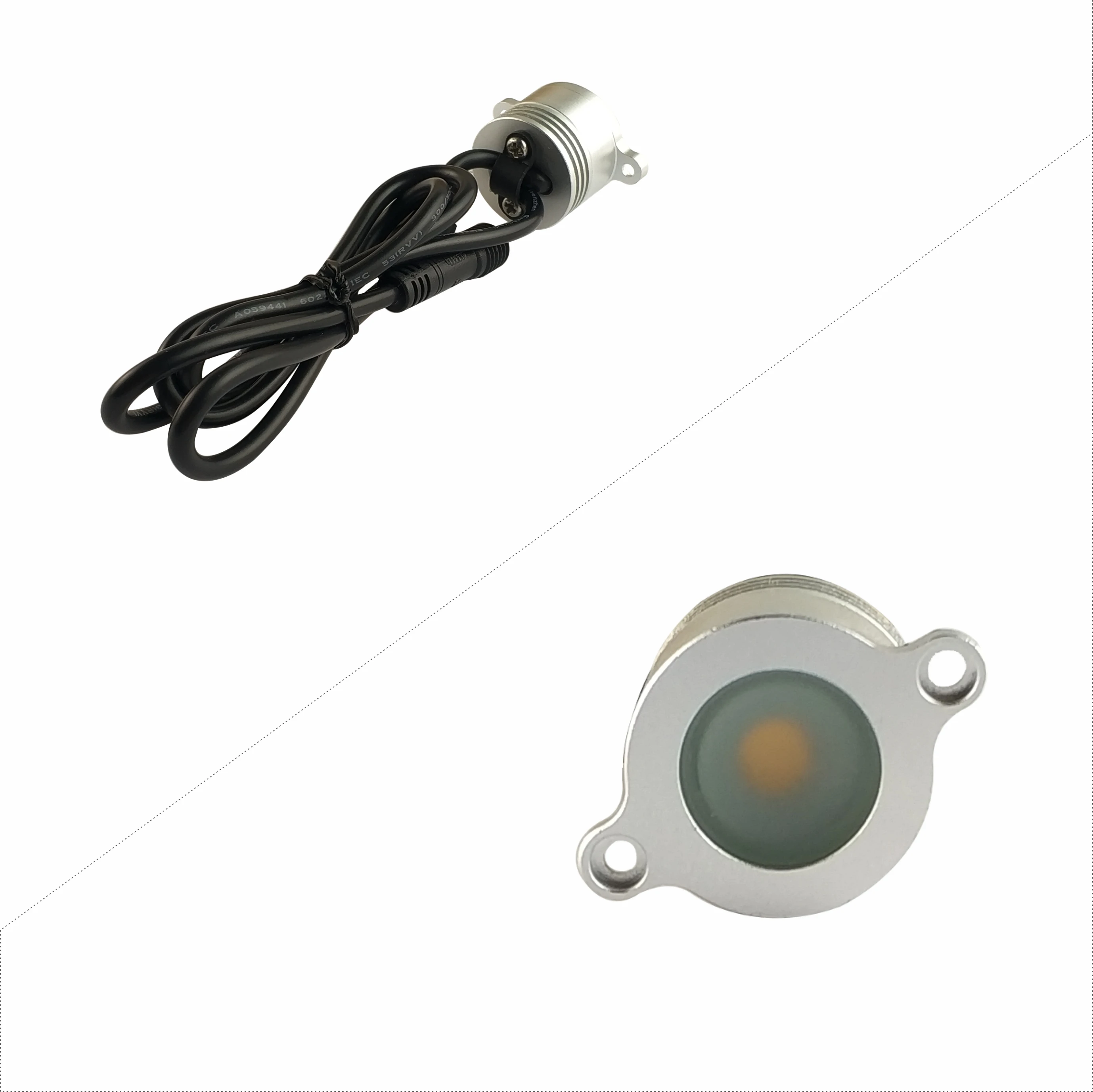12V IP65 1W Low Voltage Exterior LED Handrail Railing Light for Stair Decorative Lighting