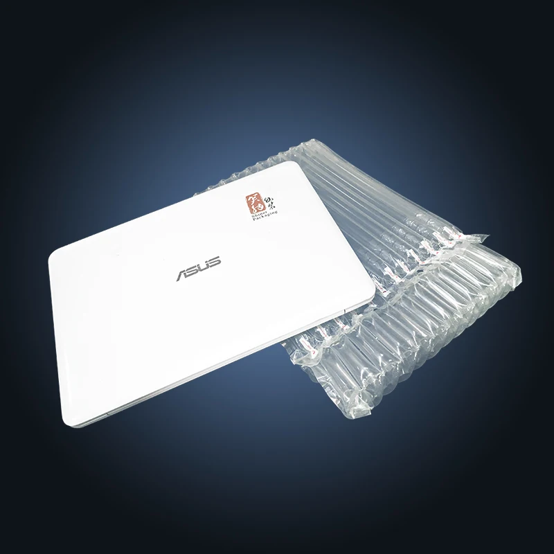 2022 New Customized Laptop Packaging Material Air Column Bag Protective Package Inflatable Wrap Pack Bubble Bag
