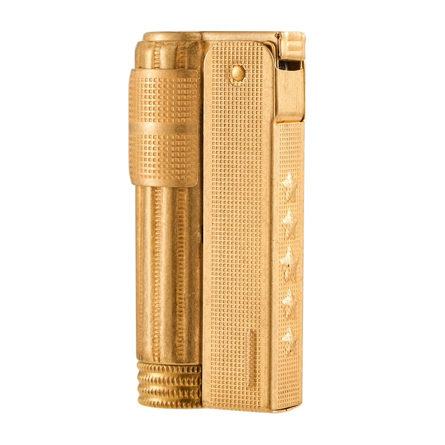 IMCO Classical Kerosene Lighter Automatic Ignition Durable Windproof Retro Fashion High Quality Metal Cigar Cigarette Lighters