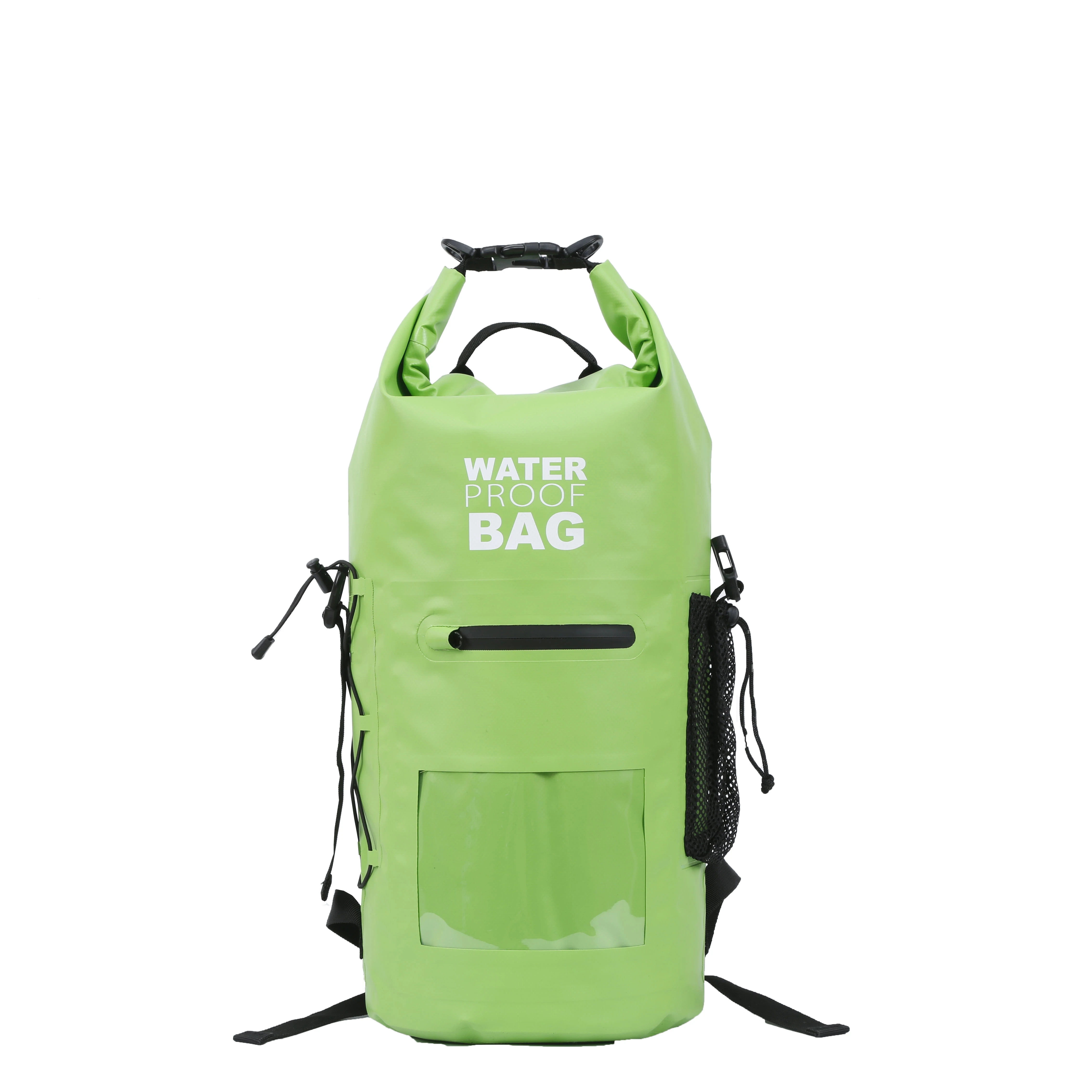 Индивидуальный большой водонепроницаемый рюкзак из ПВХ имеет сетчатый карман, сухой водонепроницаемый рюкзак, охладитель, сумка для ноутбука 27*67 см/30 л CN;ZHE