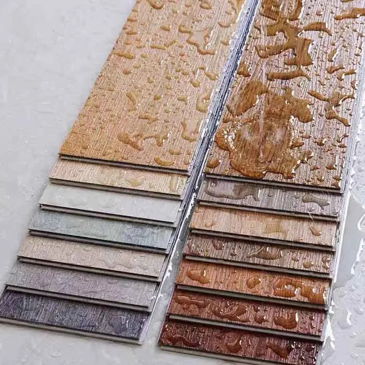 Pvc Click Virgin Material Spc Flooring cheap Waterproof Self Adhesive Vinyl Flooring