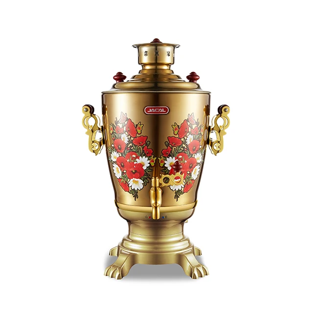 Stainless Steel Electric Turkish Samovar Tea Maker 110V