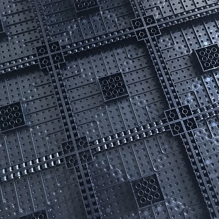 65803 Толстая Нижняя пластина основная 16x16 кирпичи детали совместимые с пикселями строительные блоки базовая игрушки
