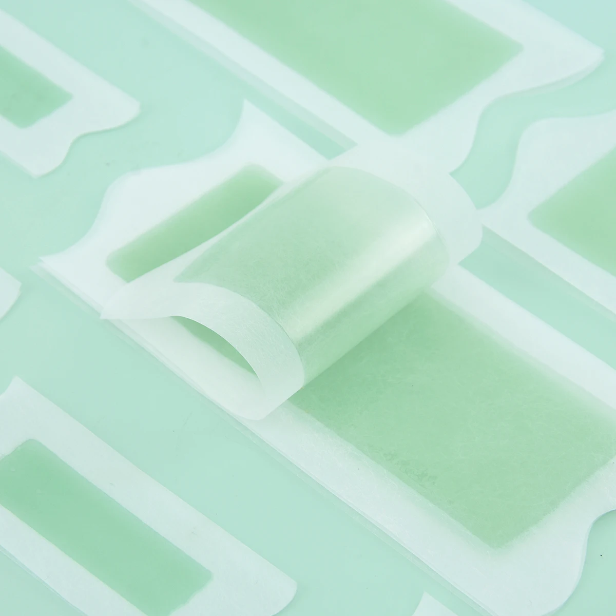 Wholesale Manufacturer Ready To Use Cold Wax Strips Paper Disposable Hair Removal Waxing Strips Depilatory Strips