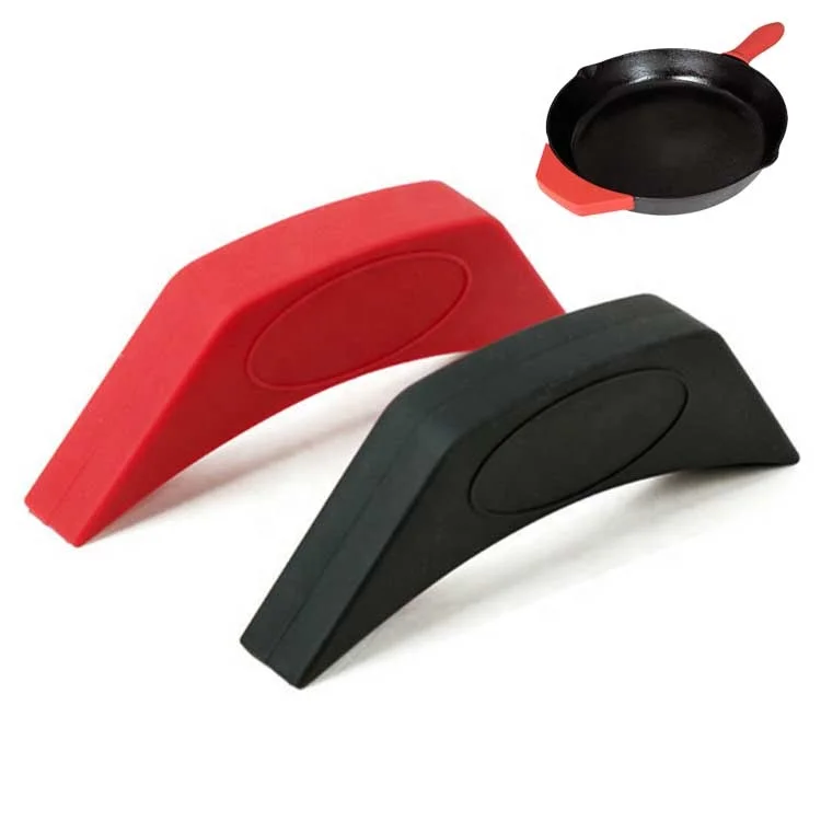 Silicone Assist Handle Holder-Cast Iron Skillet Holder for Heat Insulating Cookware Handles