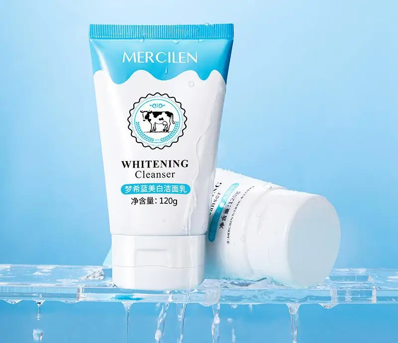 Super Easy to Use Milk Cleanser 120g Deep Cleansing Face Refreshing Foam Whitening Cleanser