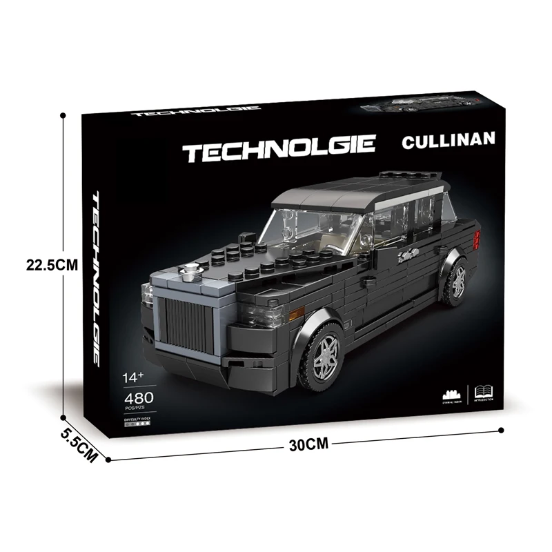 Оптовая продажа Лидер продаж 480 шт. CULLINAN сборка частиц строительные блоки модели автомобилей наборы для детей