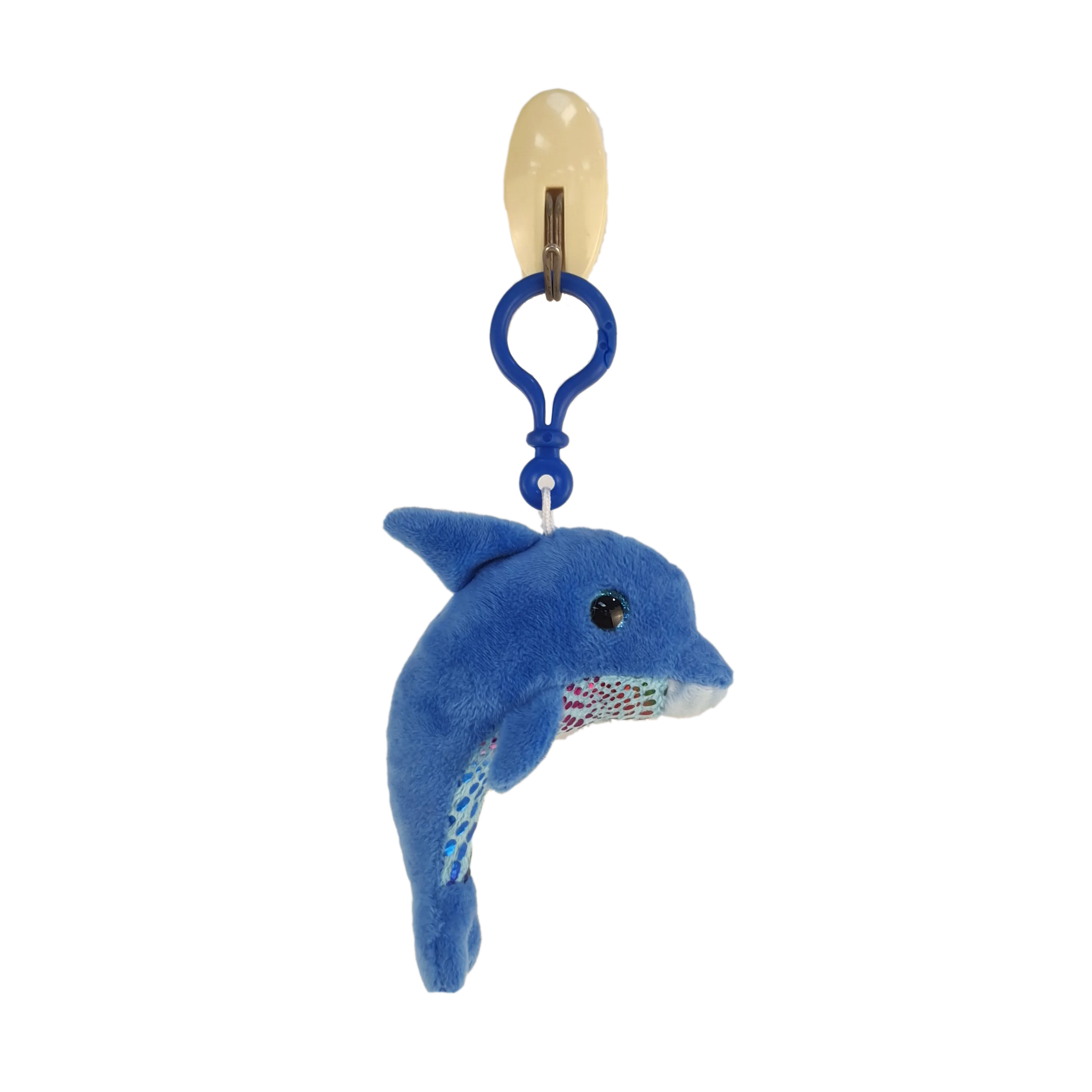 Small plush marine animal keychains octopus toys purple whale dolphin plush toys keychain custom made stuffed toy factory