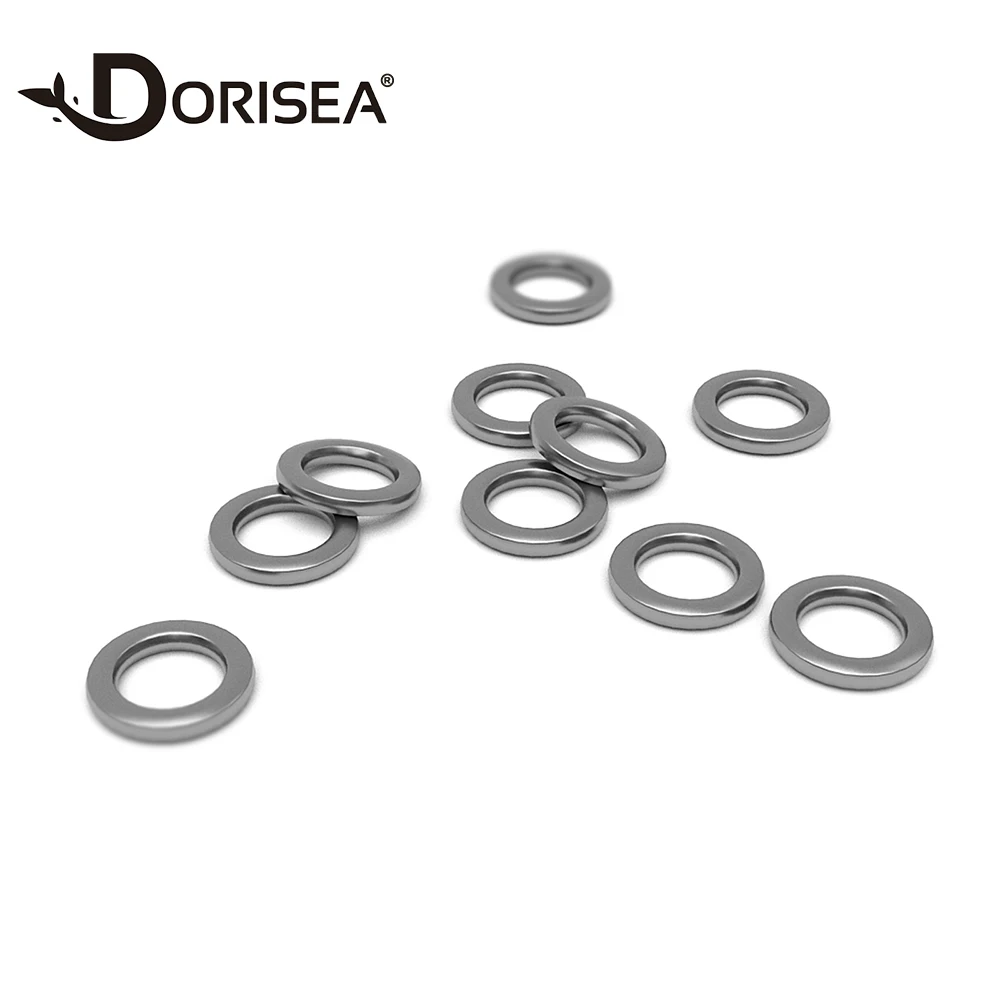 DORISEA 304 кольцо для палантика из нержавеющей стали рыболовная леска твердое бесшовное