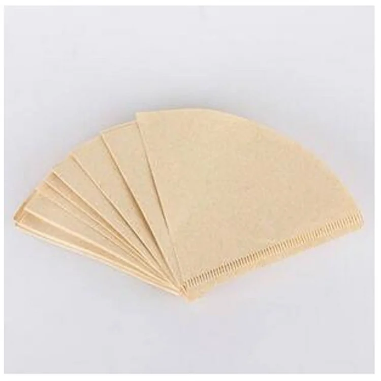 Термоуплотнительные конусные фильтры для кофе, бумажные одноразовые фильтры для наполнения кофе