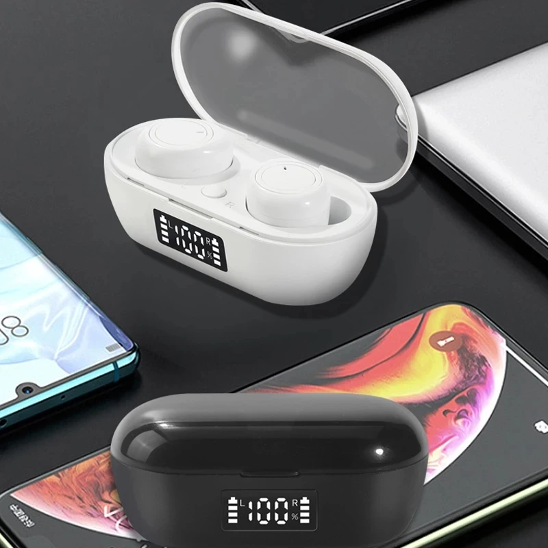 Mini Pro2 TWS Bt5.0 wireless earphones for smartphone noise cancelling headphones earbuds