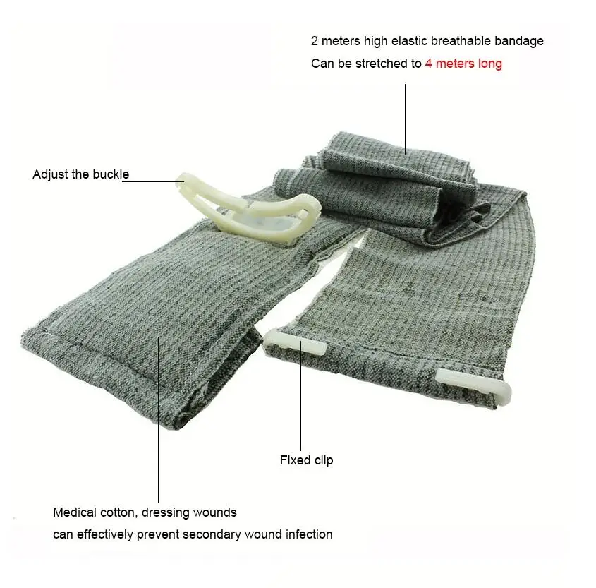 High quality 4/6in Israeli Bandage Wound Dressing Emergency Israel Bandage Compression First Aid IFAK Trauma Medical