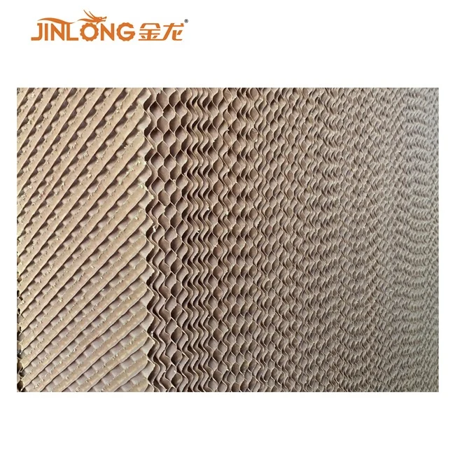7090 cooling pad honey comb wet curtain for poultry farm and greenhouse evaporative air cooler