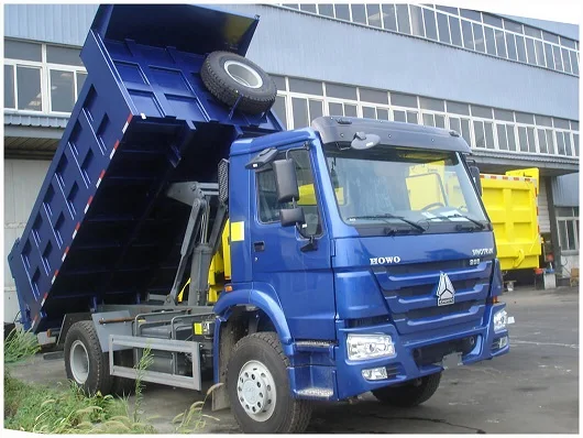 SINOTRUK HOWO 4x2 Single Row 266HP 290HP 6 cylinders LHD 10-25ton DUMP Truck TIPPER