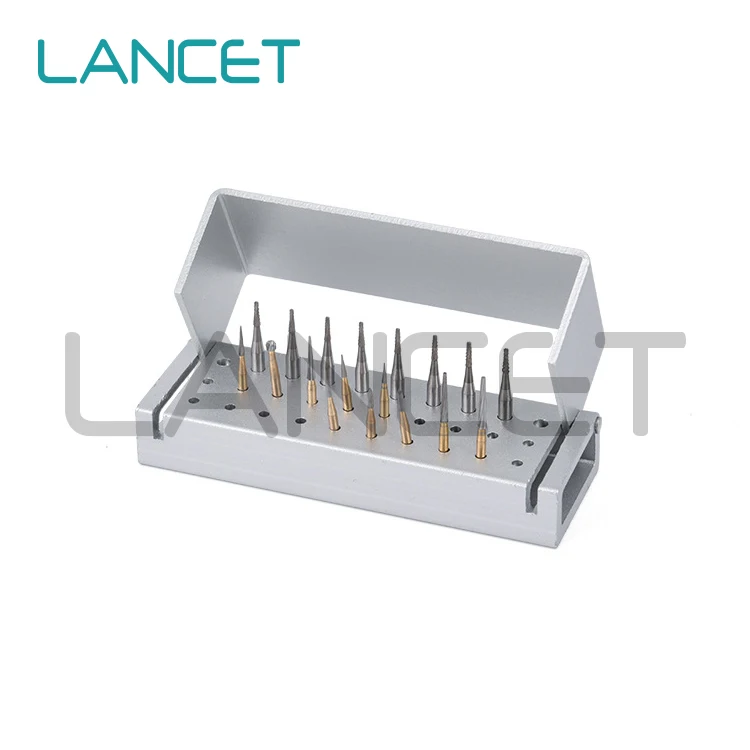 30 Holes Dental Burs Holder Block Dental dental bur Endo Box