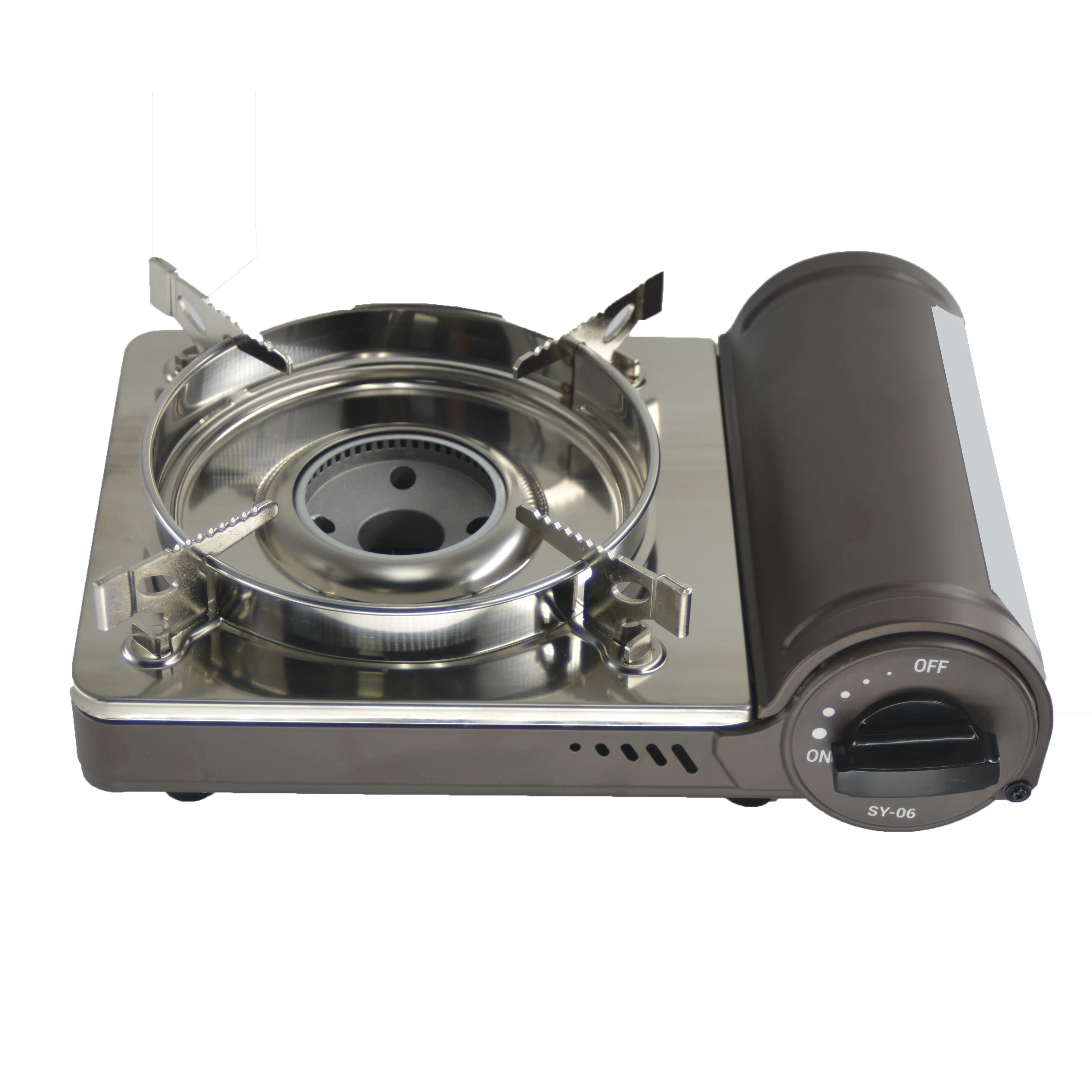 Portable Stainless Steel Gas Cooktop for Household Garage RV Car Hotel Use Easy Installation with Clamp Stove Movable