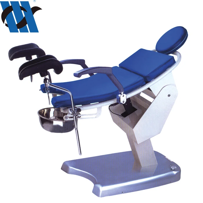 KL-FS Hospital Electrical Obstetric Gynecological with Swivel System Comfortable Mattress Sponge Medical Delivery Bed