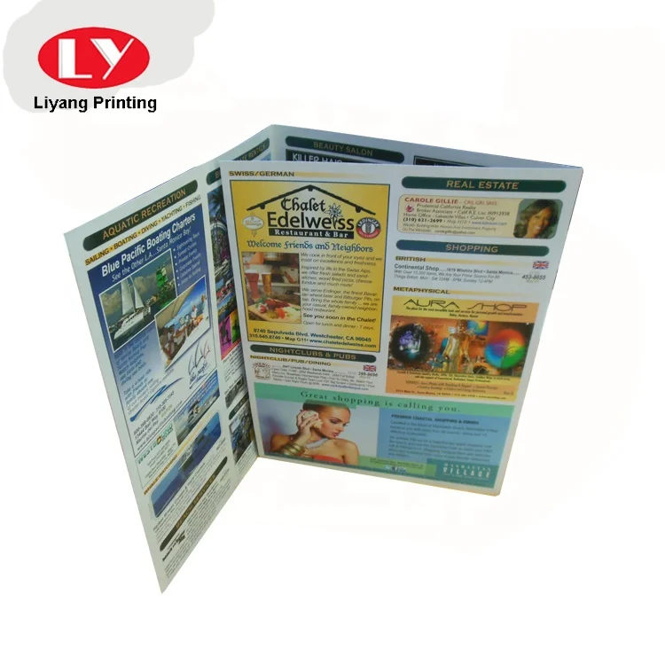 Custom Journal Photo Book Paper Brochure Booklet Coloring Leaflet Printing