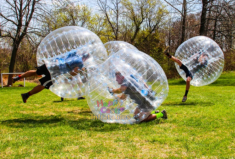 Wholesale price PVC /TPU 1.2m 1.5m  inflatable sumo soccer bumper bubble ball for sale