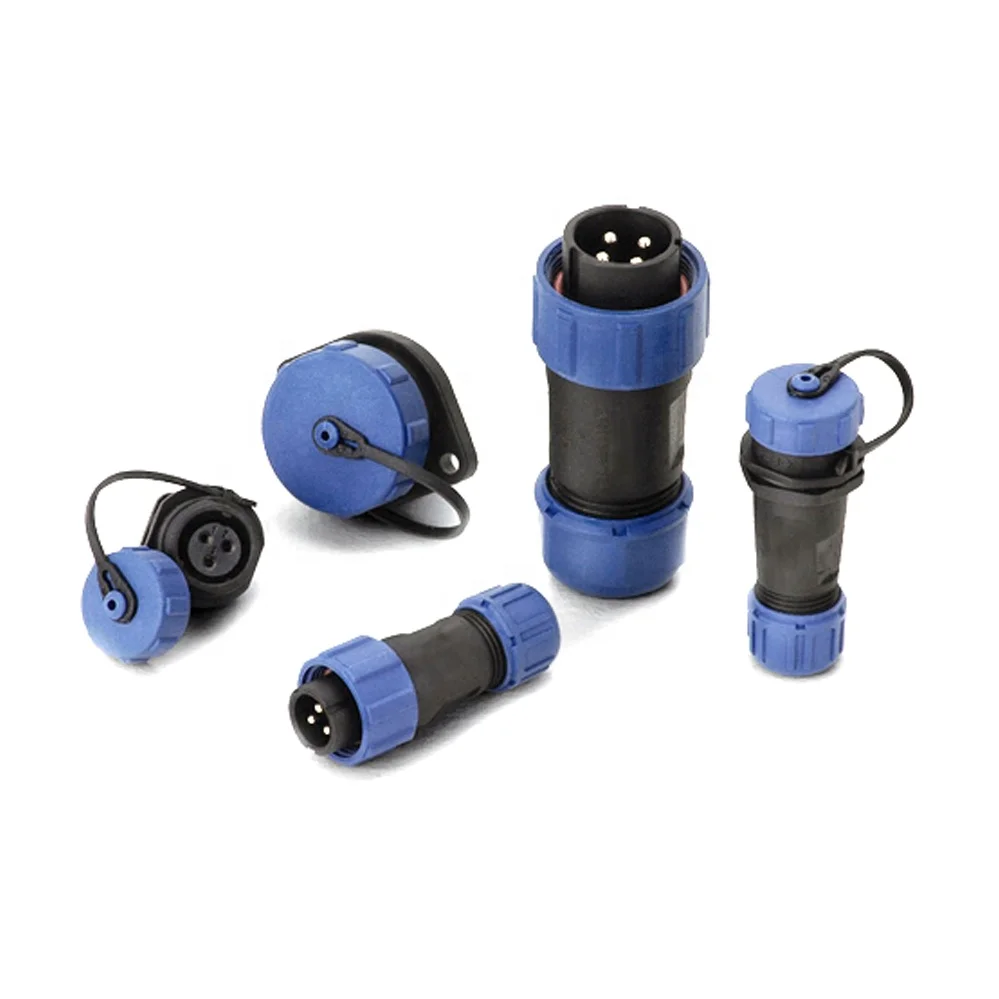 Waterproof connector SP11 SP13 SP17 SP21 SP29 water resistant 2 3 4 5 6 7 8 9 10 12 16 17 20 24 26 pin connector