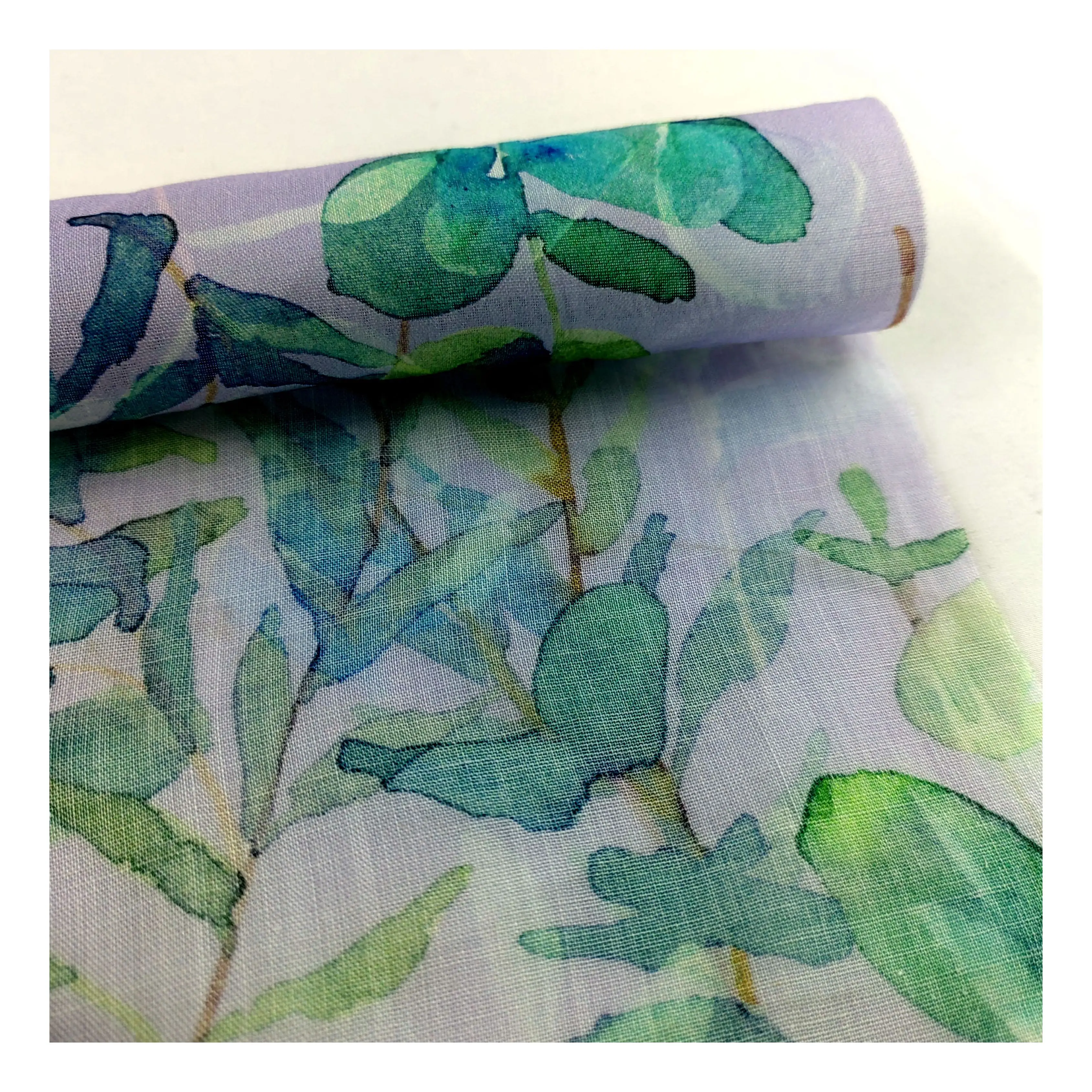 printed fabric for 100% linen ramie  fabric customize and optional floral  patterns for clothing